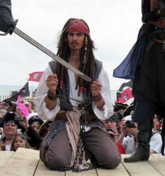 jack sparrow lookalike Carmelo Masi