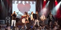 The Teaz on stage