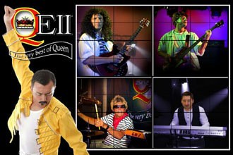 Queen Recreation Par Excellence - QE II Musical Pyrotechnics On Stage